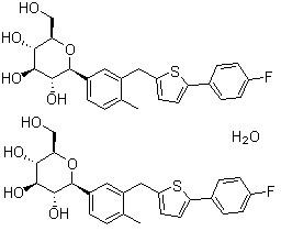 China Canagliflozin hemihydrate 99%; cas# 928672-86-0 wholesale