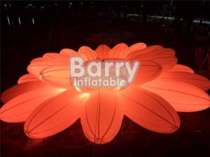China Pretty Lighting Decoration Inflatable Advertising Products / Inflatable LED Flower Chain For Wedding Party wholesale
