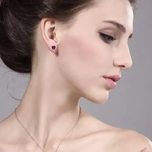 Elegant Dangle Earrings And Link Bracelet Set 925 Sterling Silver Jewelry With AAA Cubic Zirconia