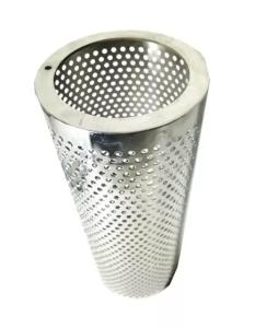 China Metal 304 316 Stainless Steel Perforated Filter Tube Wire Mesh Metallic wholesale