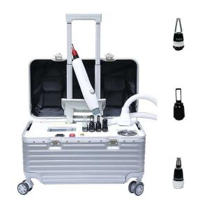 China Whitening Picosecond Tattoo Removal Machine , 755 532 1064nm Nd Yag Pico Laser Machine wholesale