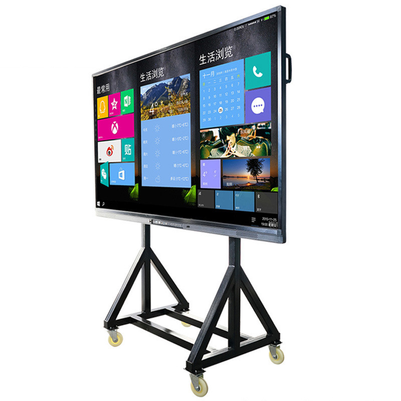 55 Inch Multi Interactive Flat Panel Display Touch Screen Digital Whiteboard For Office