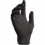 Durable Black Nitrile Disposable Gloves Effectively Enhancing Grasping Force