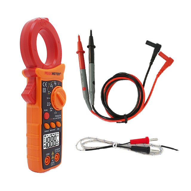 Ture RMS Digital AC Clamp Meters With Auto Range 1000A AC Non-Contact Voltage detaction Resistance