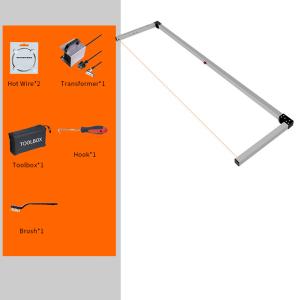 China 1370mm CE Hot Wire Bow Foam Cutter 300mm 110V-240V wholesale