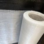Grey 1000N/50mm Woven Fiberglass Cloth For High Tensile Strength