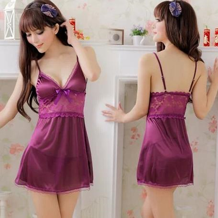 Hot-Selling Fioyia022 Sling Mesh Transparent Temptation Short Skirt Sexy Lingerie