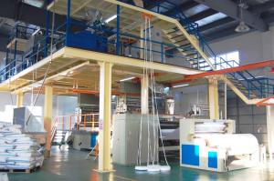 China Shopping / Tote Bag Non Woven Fabric Making Machine , Non Woven Making Machine wholesale