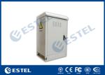 Heat Insulation Outdoor Power Cabinet , WeatherProof Power Supply Cabinet