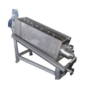 China 2.2KW Screw Dehydrator , Screw Filter Press For Food Waste Water Treatment wholesale