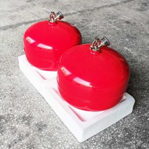 China 68°C Temperature Sensitive Automatic Fire Extinguisher FM200 Enclosed Flooding wholesale