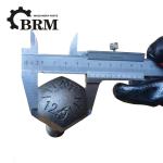 ISO Track Shoe Bolt Stainless Steel Excavator Bulldozer Heat Treatment