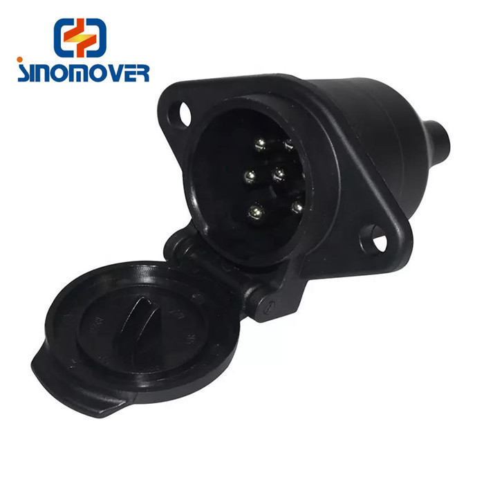 Hot selling 7p Trailer Socket Pvc 24v N Type Truck Cable Connector