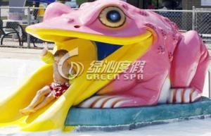 China Summer Small Swimming Pool Water Slide / Water Pool Slides wholesale