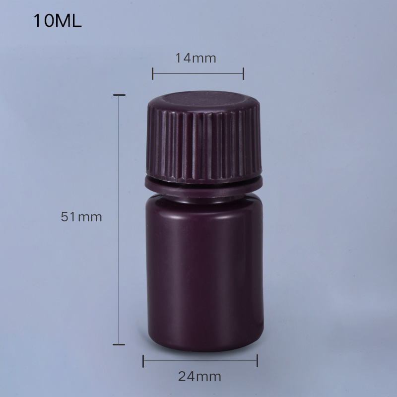 1L Transparent PP Thicken Plastic Chemical Reagent Lab Leakproof Bottles with Screw Lid