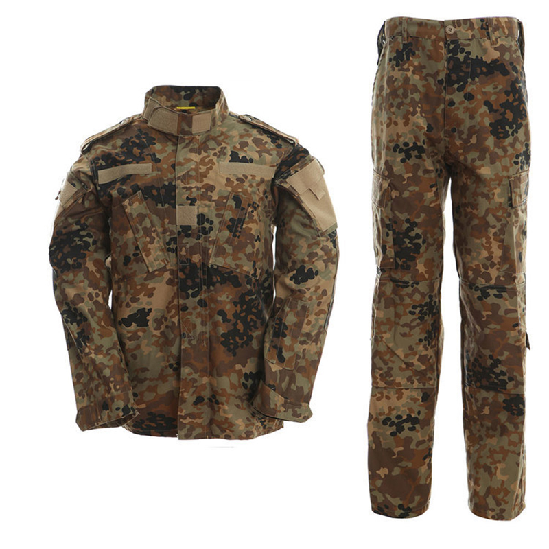 XS-XXXL Multi-Color Rip-Stop Training Uniform for Outdoor Sports Seamless Fusing NO