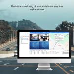 Single Camera Car 4G GPS Tracker Live GPS Wide Angle 1080P High Definition