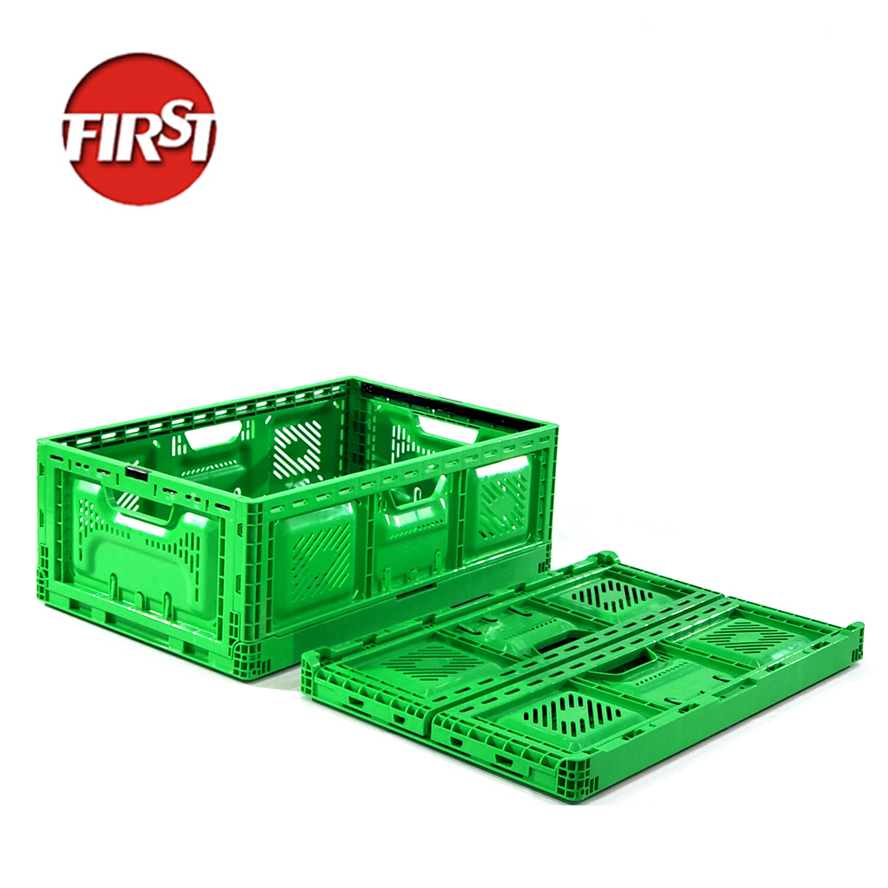 Stackable Plastic Storage Basket Functional Vegetable Turnover Basket 600x400x220mm