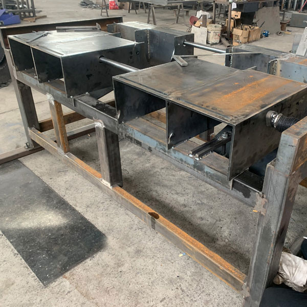 Automatic Double Head Pallet Notcher Machine For Stringer Pallet