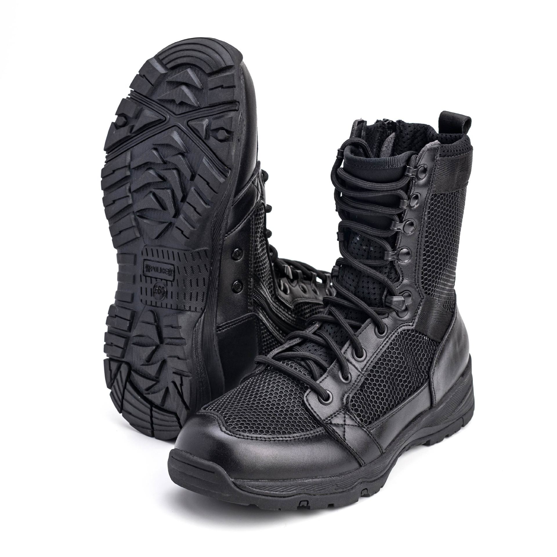 Black Marine Military Boots Ultra Light Combat Tactical Boots For Men