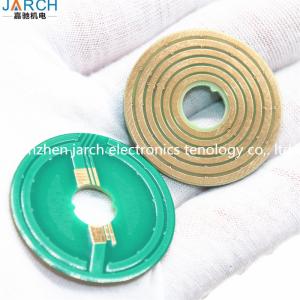 China 2A 6 Circuits Power Slip Ring Assemblies 250RPM Speed 5mm Thickness For Bicycle wholesale