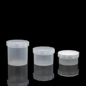 China 60g 90g 140g Screw Cap Clear Cream Jar Non Slip Lotion Jars With Lids wholesale