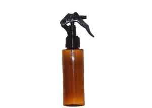 China Brown Plastic Cosmetic Spray Bottles With Mini Trigger BPA Free wholesale