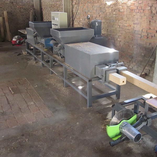 Automatic Turnkey Wood Pallet Block Production Line Machine