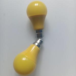 China 5W 7W 15W yellow led lamp 580nm E27 B22 UV free IR free flicker free CE RoHS wholesale