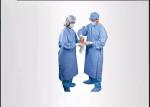 Barrier Surgical Gown With Knitted Cuff / Water Resistant Operating Room Gown