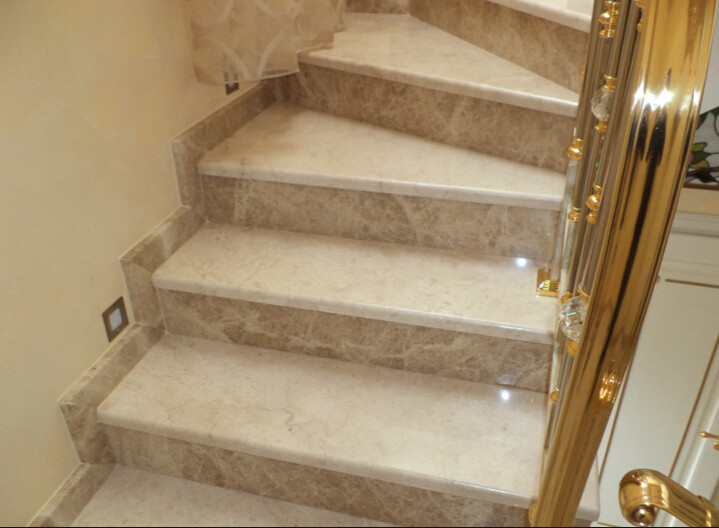 Turkey Light Emperador Brown Marble Cut To Size Tiles And Flooring