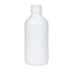 60ml Empty White Opal Boston Glass Bottle Cosmetic Packaging