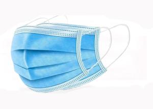 China Healthy Non Woven Face Mask / Civilian Disposable Mouth Mask Protective wholesale
