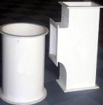Commercial Industry FRP GRP Ducting / Ventilation Ducting Air Duct Pipe