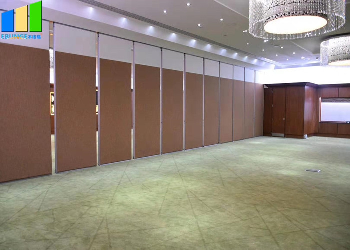 Laminate Flexible Folding Sliding Sound Proof Office Partition For Meeting Room