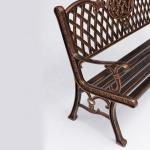 Park Street Furnitures EN840 Cast Aluminium Garden Bench