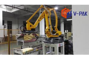 China 0.7MPa High Speed Robotic Automatic Palletizer Machine wholesale