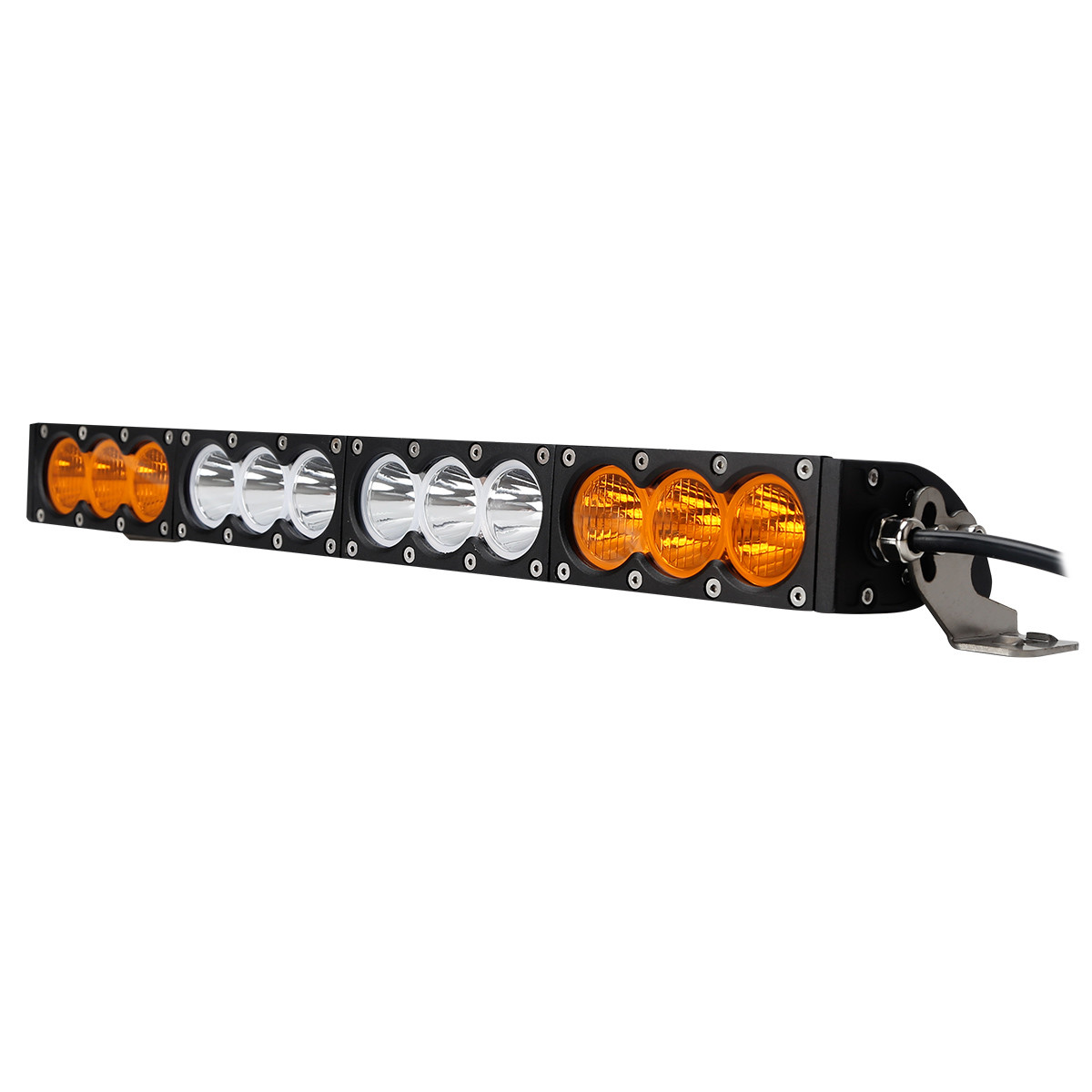 H Style 120W White to Yellow Color 12pcs 10W CREE LED LIGHT BAR 6000K 10-30V Combo Beam,Flood Beam, Spot beam