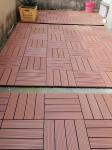 Waterproof WPC Outdoor Decking / Green Flooring HS145*22 for Outdoor Environment