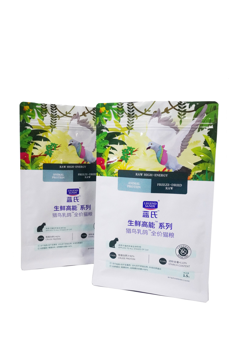 Safety PET/PE Hamster/Rabbit/Guinea Pig Dry Plastic Bag Pet Food Packaging Bag