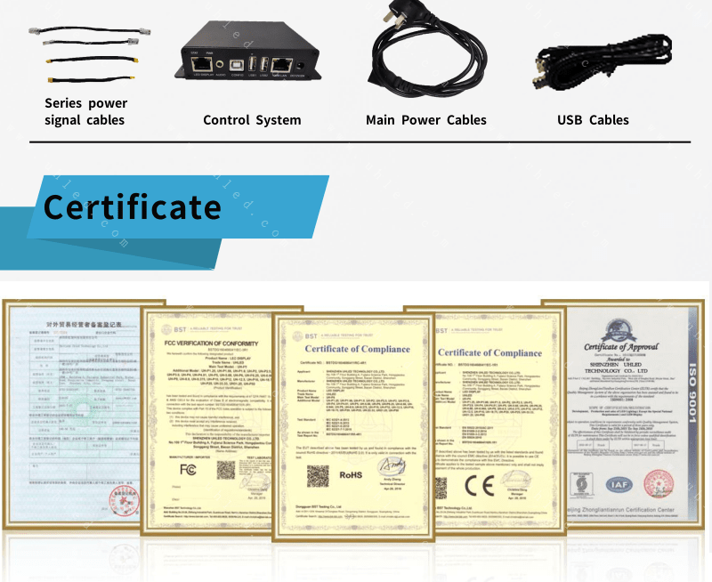 uhled Shelf Led Screen Stretch for Retail Bar Price Tag Smart Edge Talker LED Display