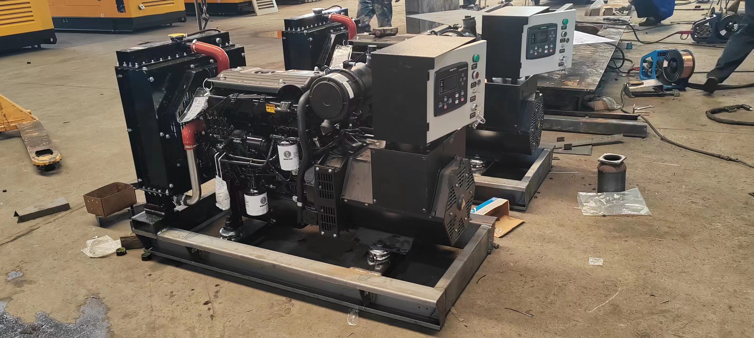 24KW Weichai Rui Power Diesel Generator Set with ISO9001 Certification and Air Filter