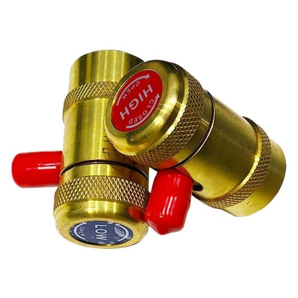 R744 Quick Coupler for Refrigerant Charging in Industrial Refrigeration
