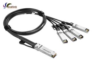 China QSFP-4SFP10G-CU1M 40Gb/S 1M Direct Attach Cable wholesale
