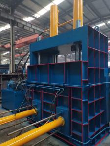 China Vertical Hydraulic Baler Scrap Metal Baler Tire Baling Baler Machine For Sale wholesale