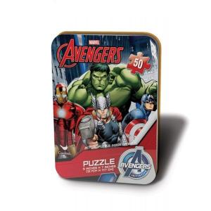 China Marvel Avengers 50pc Mini Puzzle Tin Box wholesale