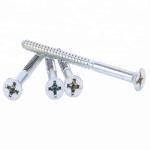 Stainless Steel Cross Recessed Countersunk Head Wood Screws Furniture Screws