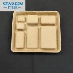 The factory customizes pulp molding product packaging, daily necessities, plant