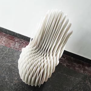 China Exhibition Corrugated Plastic Furniture Chair Anti Collision wholesale