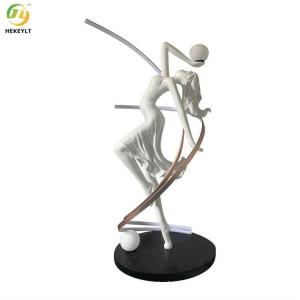 China E27 Nordic Luxury Art Sculpture Standing Led Floor Lamps H1790xD780 on sale